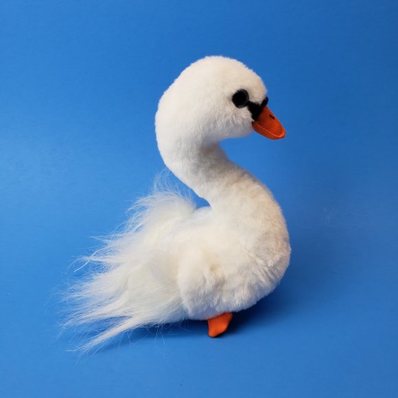 "Gracie" the Swan VelveTy Beanie Baby - Picture 7 of 11